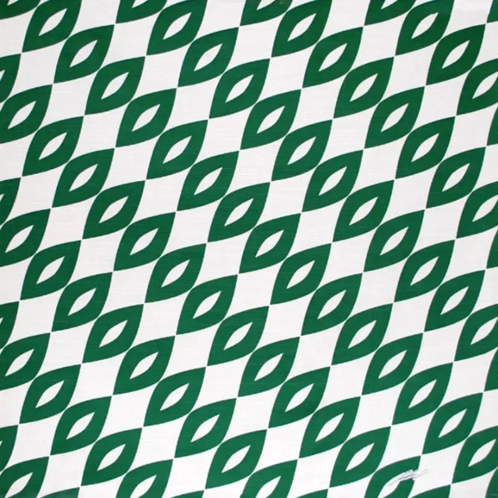 Furoshiki Green & White Pattern Designed Cotton Wrapping Cloth 90cm
