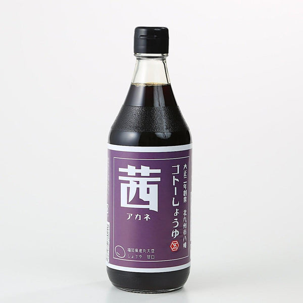 Goto Amakuchi Shoyu Japanese Sweet Soy Sauce Akane 500ml, Japanese Taste