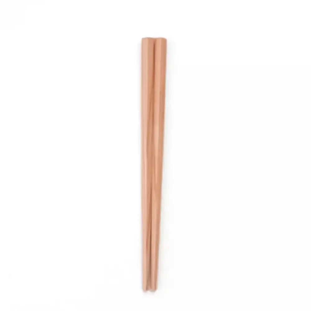 Handcrafted Children's Chopsticks Unbleached Natural Sugi Cedar 18cm