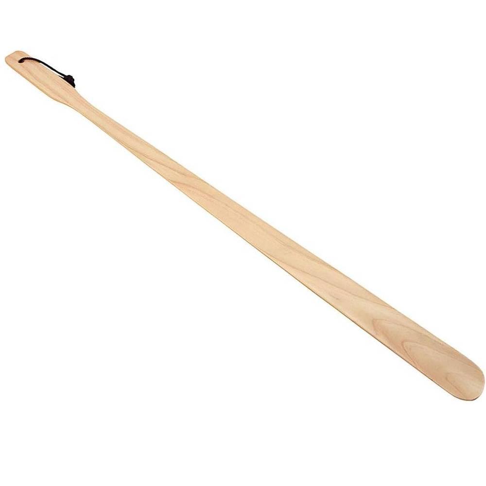 Handcrafted Long-Handled Hinoki Wood Shoe Horn 70cm