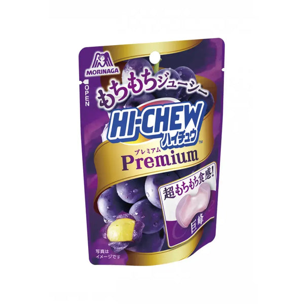 Hi-Chew Premium Kyoho Grape Flavor Soft Chewy Candy 32g (Pack of 6)