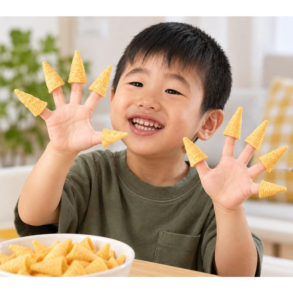 House Tongari Corn Japanese Cone Shaped Chips Lightly Salted 2.2 oz