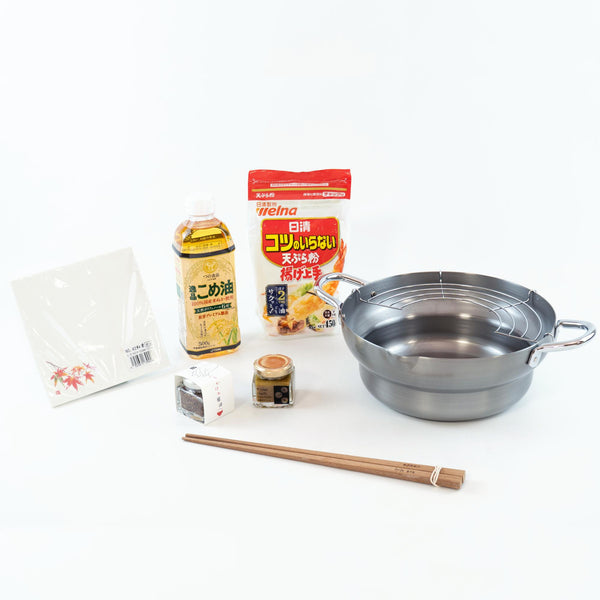 J Taste Authentic Tempura Cooking Kit & Tempura Ingredients 7 Pieces