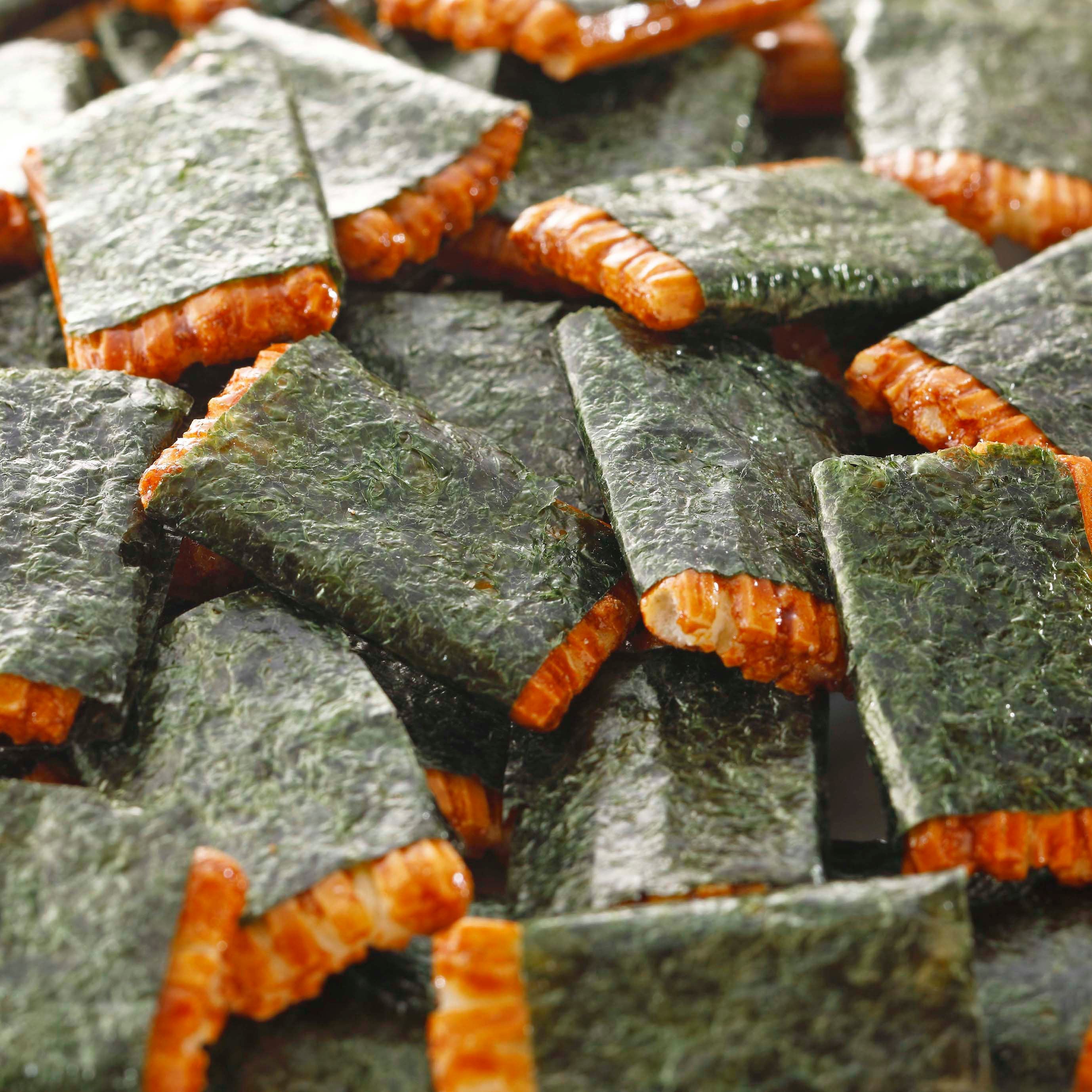 J Taste Norimaki Arare Nori Seaweed Rice Crackers Pack Of 10 J Taste Norimaki Arare Nori Seaweed Rice Crackers Pack Of 10