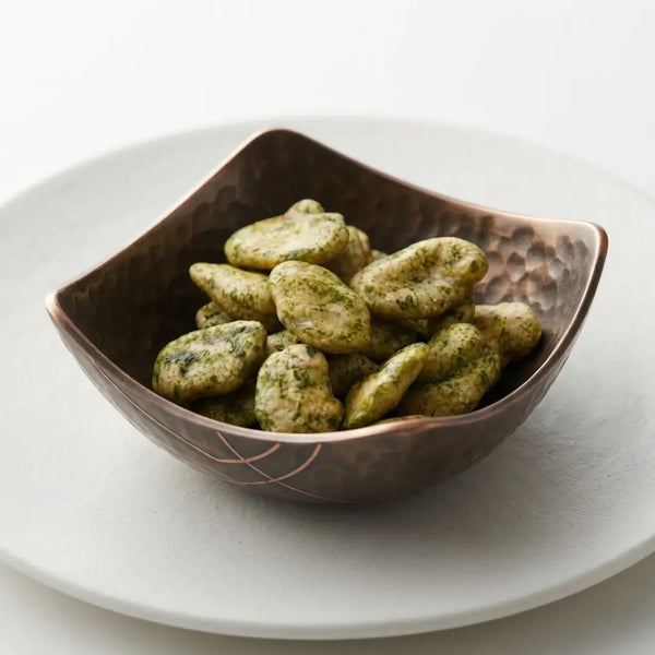 Kameya Wasabi Soramame Real Wasabi Coated Crunchy Broad Beans 1.7oz (Pack of 3)