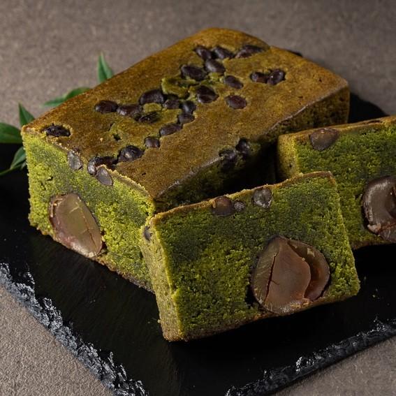 Kiyosen Handmade Uji Matcha Pound Cake With Azuki & Whole Chestnuts 45