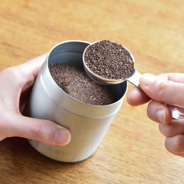 Kogu Stylish Coffee Canister Stainless Steel Airtight Coffee Jar