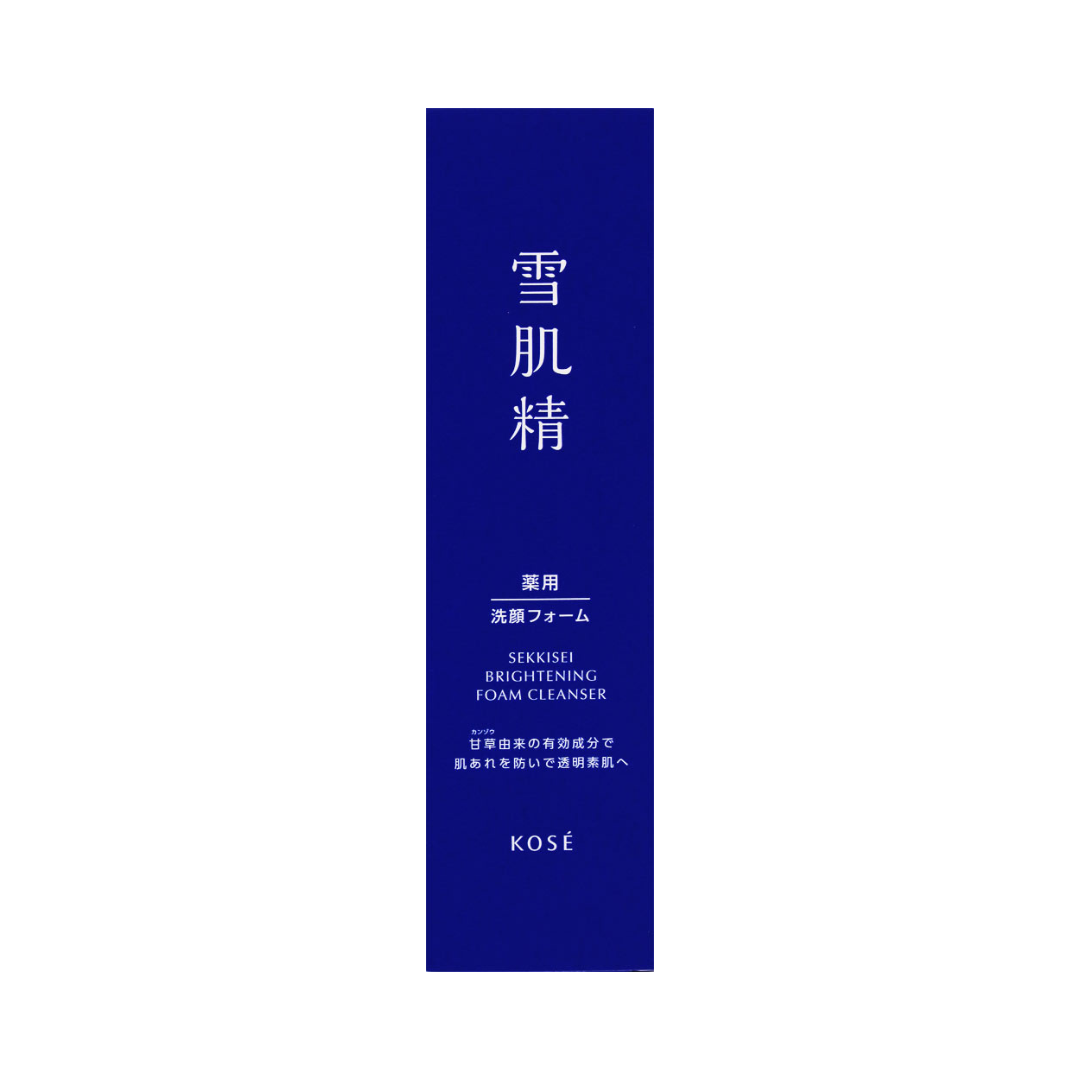 Kosé Sekkisei Brightening Foam Facial Cleanser 130g