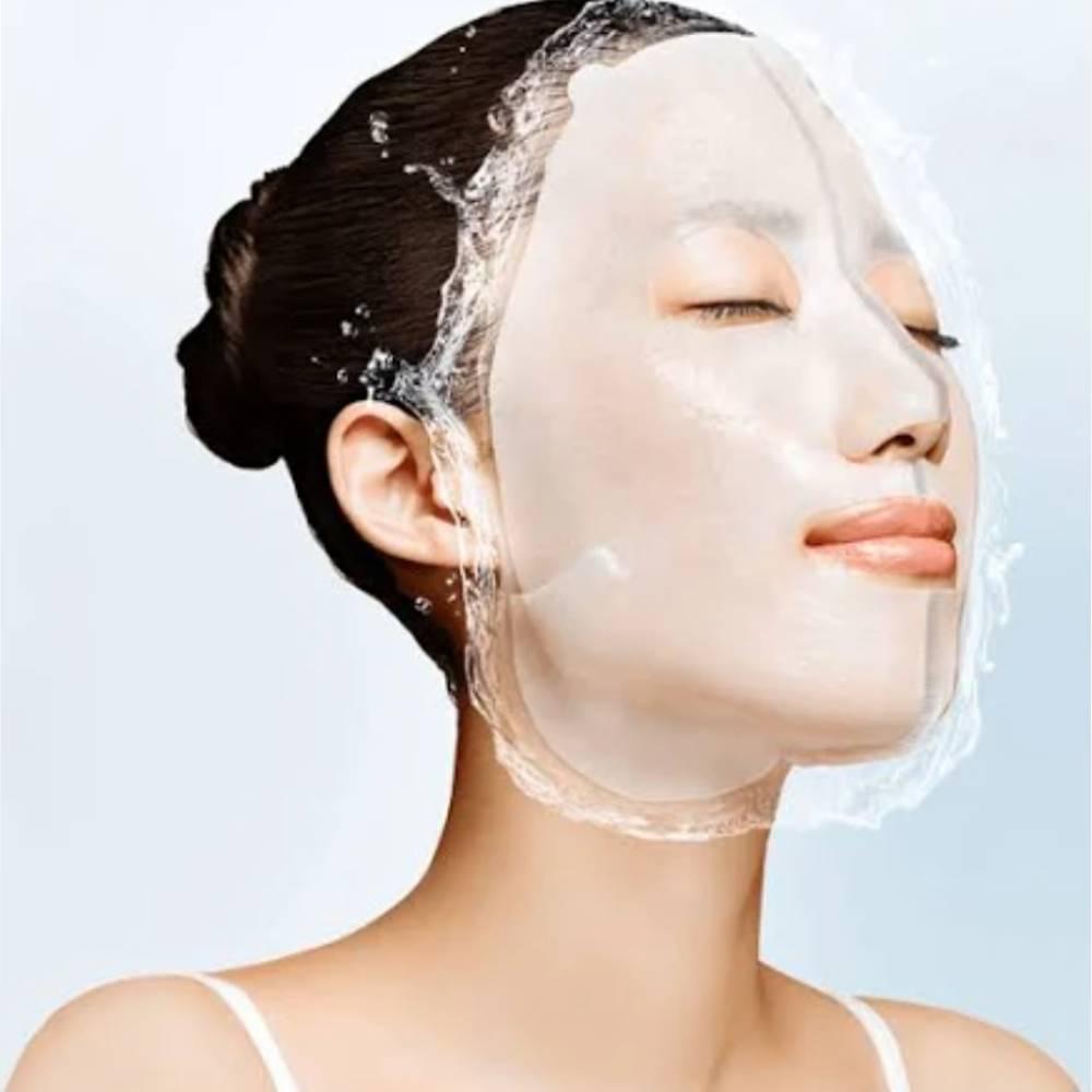 Kracie Hadabisei 3D Face Mask Super Aging-Care Brightening 4