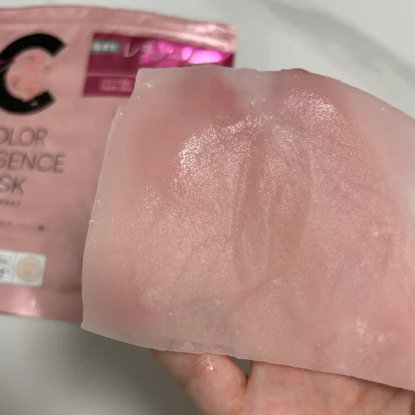 Kracie Hadabisei Pink Retinol Essence Face Mask Firming 7 Sheets