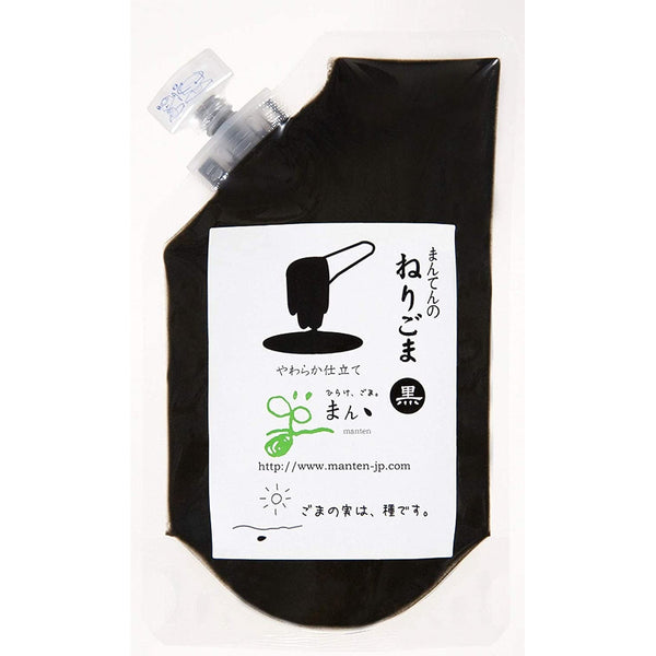 Manten Black Sesame Paste Japanese Nerigoma 150g-Japanese Taste