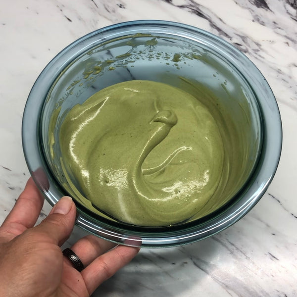 matcha mousse