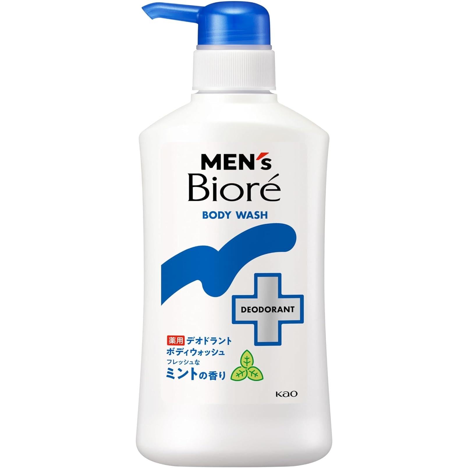 Men’s Bioré Deodorant Body Wash Sweat and Odor Body Cleanser 420ml