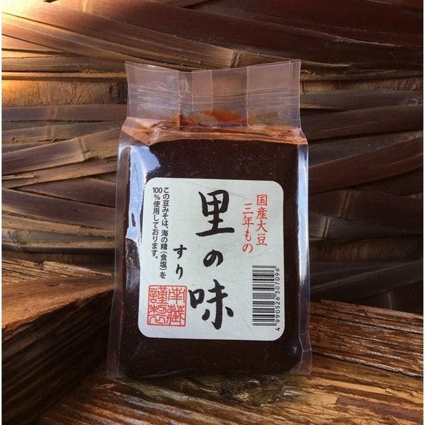 Minamigura Smooth Gluten-Free Miso Paste (3-Year Barrel Aged) 500g, Japanese Taste