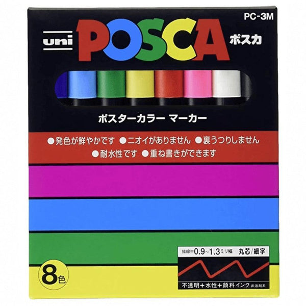 Uni Posca Paint Marker FULL RANGE Bundle Set , Mitsubishi Poster