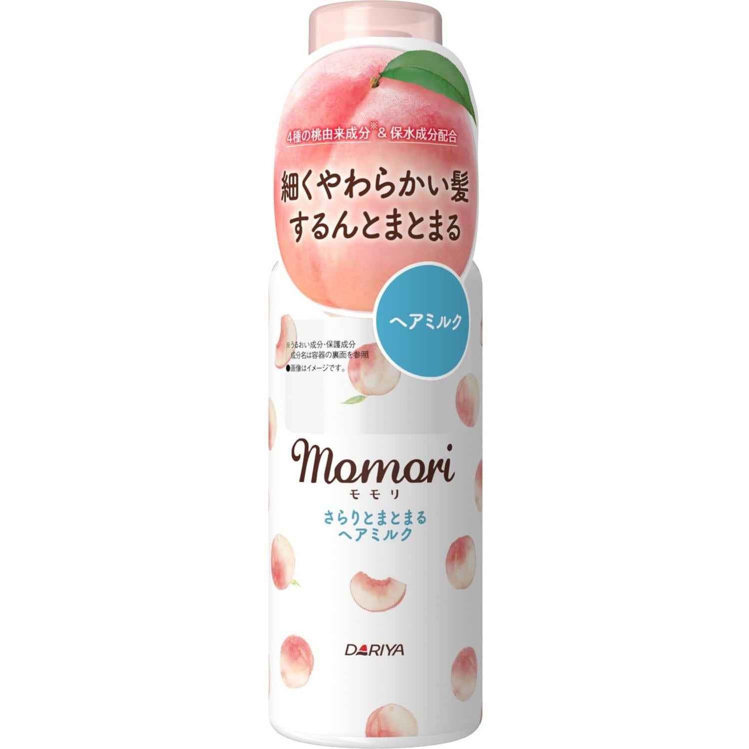Momori Peach Smooth Hair Milk For Dry & Tangled Hair 115ml