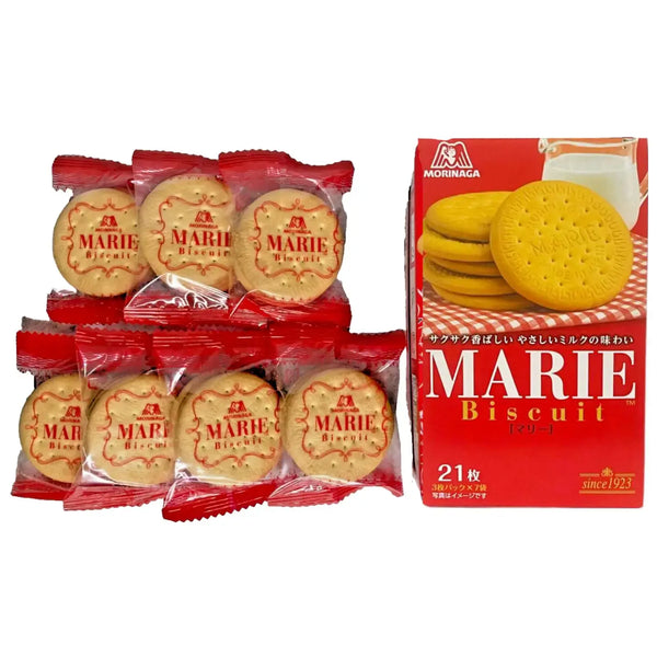 Morinaga Marie Biscuit Japanese Marie Cookies (Pack of 5)