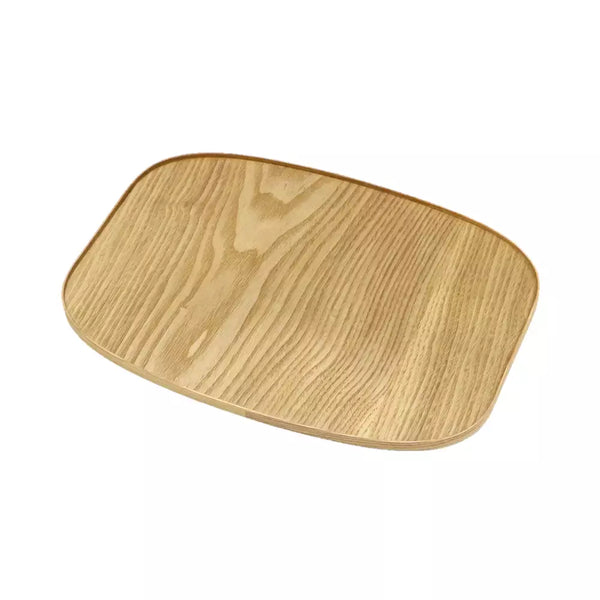 Natural Wood Tray Minimalist Oval Serving Tray 35 x 25cm