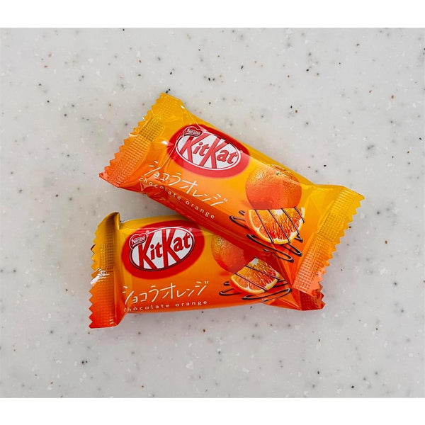 Nestlé Japanese Kit Kat Chocolate Orange Flavor 9 Bars