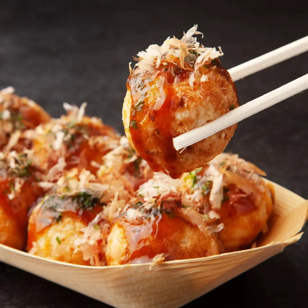 Nisshin Takoyaki Flour Mix Seasoned Batter for Octopus Balls 17.6oz