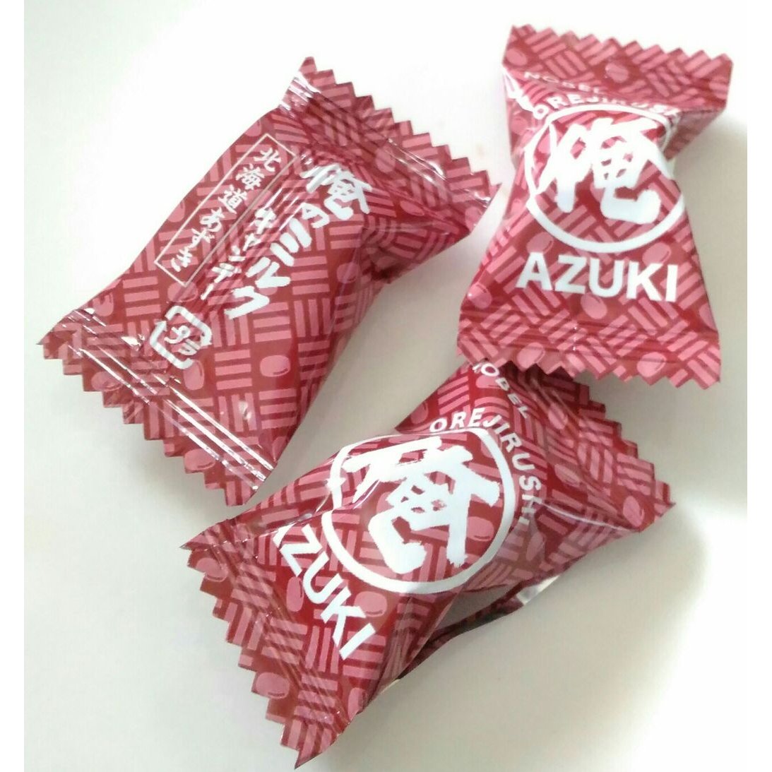 Azuki Candy Nobel Ore no Milk Hokkaido Azuki Red Bean Candy 80g