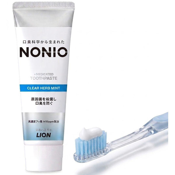 Nonio Antibacterial Toothpaste Clear Breath Herb Mint 130g