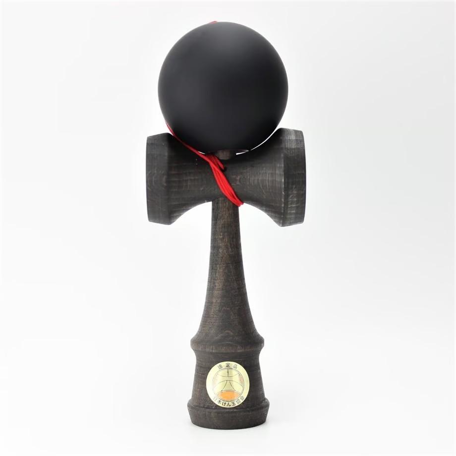 Ozora Kendama Handmade JKA Certified Cup-And-Ball Toy All Black