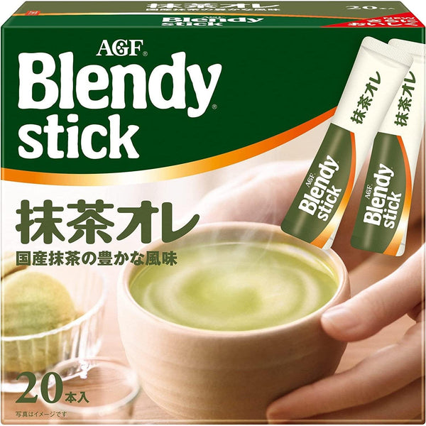 P-1-AGF-BDYMAT-21-AGF Blendy Stick Matcha au Lait (Matcha Green Tea Latte) 20 Sticks.jpg