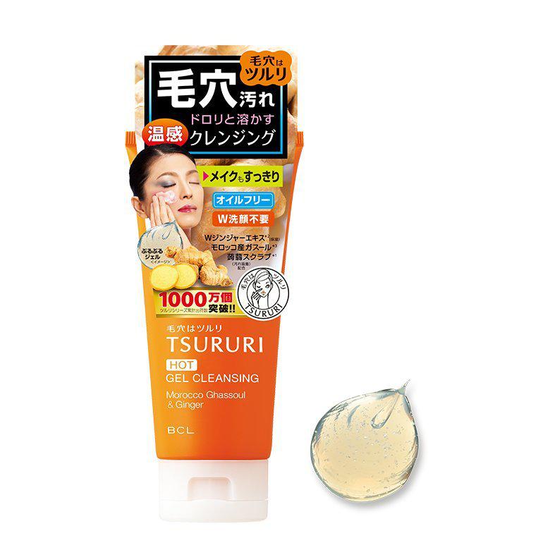 BCL Tsururi Pore Care 5-in-1 Warm Cleansing Gel 150g
