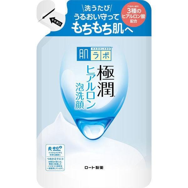 P-1-HDLB-GOKFWA-R140-Rohto Hada Labo Gokujyun Hyaluronic Acid Foaming Face Wash Refill 140ml.jpg
