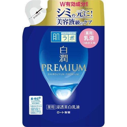 Rohto Hada Labo Shirojyun Premium Whitening Milky Lotion Refill 140ml