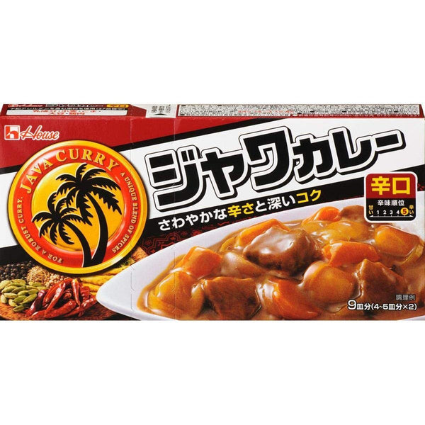 P-1-HOUS-JAVCUR-H185-House Java Curry Hot (Japanese Curry Roux Cubes) 185g.jpg