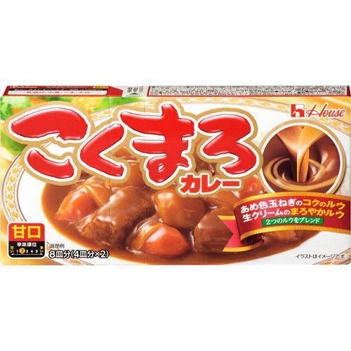P-1-HOUS-KOKCUR-M140-House Foods Kokumaro Japanese Curry Roux Sauce Mild 140g.jpg