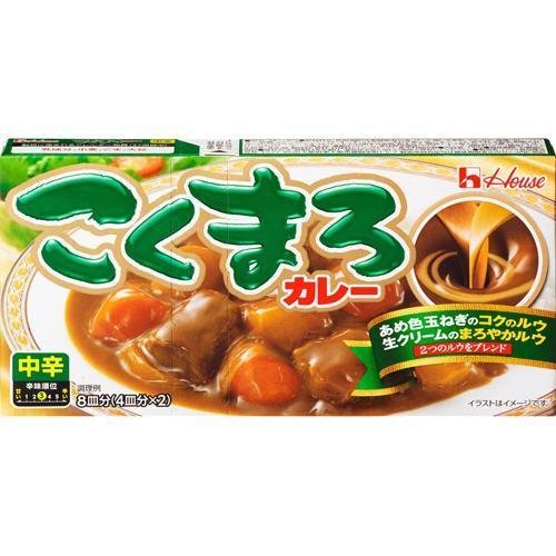 P-1-HOUS-KOKCUR-MH140-House Foods Kokumaro Japanese Curry Roux Medium-Hot 140g.jpg