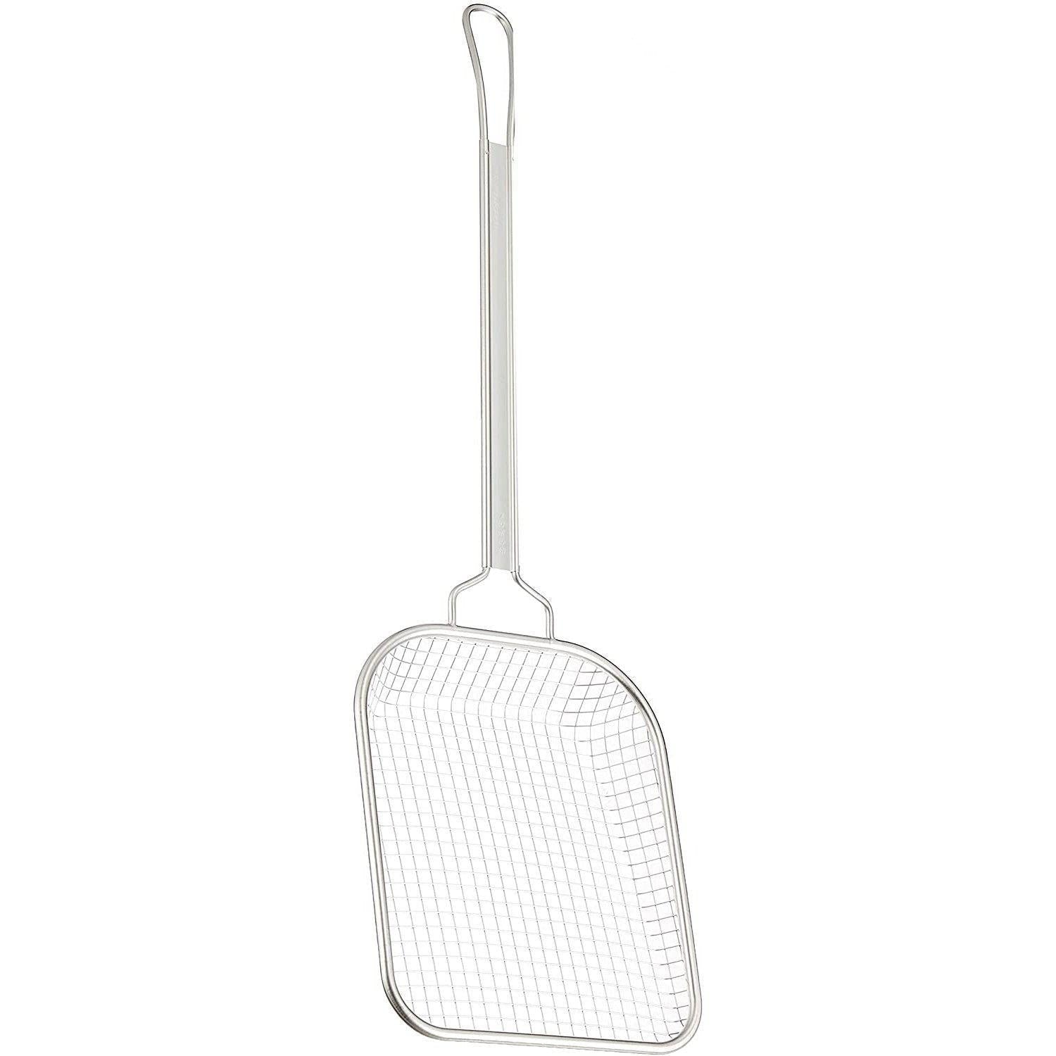 Square Fryer Skimmer Stainless Steel 4 Mesh DHL3101
