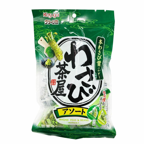 P-1-KAS-WSB-PE-116-Kasugai Japanese Wasabi Peas and Broad Beans Snack 125g.jpg