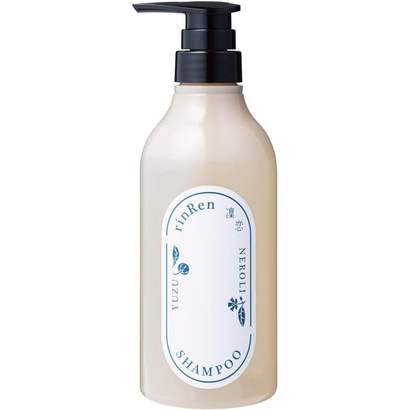RinRen Shampoo Yuzu & Neroli Vegan Hair Smoothing Shampoo 480ml