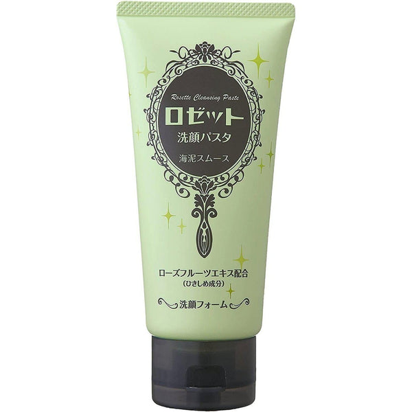 Rosette Cleansing Paste Sea Clay Smooth Foam Cleanser 120g