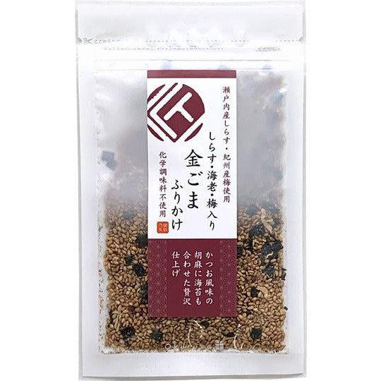 P-1-TKSE-SHIUME-1:3-Takusei Shirasu & Ume Plum Furikake Rice Seasoning 40g (Pack of 3).jpg