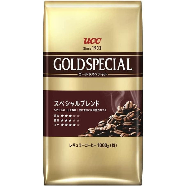 UCC GOLD SPECIAL スペシャルブレンド 1000g×5袋 UCC Gold Special Ground Coffee Special Blend 35.3oz