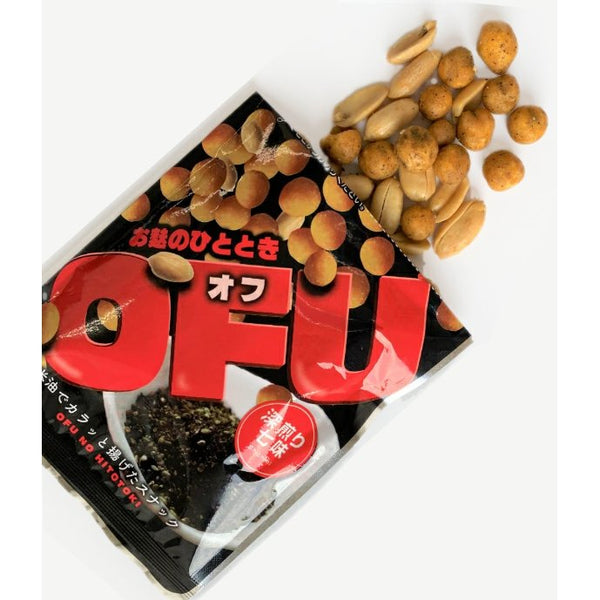 Itofu Shichimi Seasoned Fu Crackers and Smoked Peanuts 25g (Pack of 6)