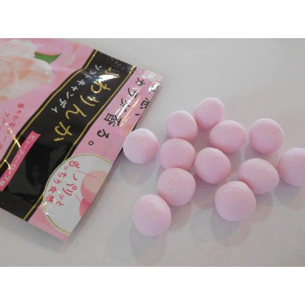 Kracie Fuwarinka Beauty Soft Candy Fruity Rose Flavor (Pack of 10)
