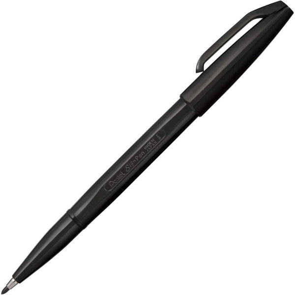 Pentel Sign Pen Black Marker Set 10 Pieces S520-AD