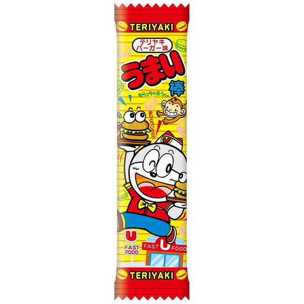 Yaokin Umaibo Teriyaki Sauce Corn Puff Snack (Pack of 30 Pieces)