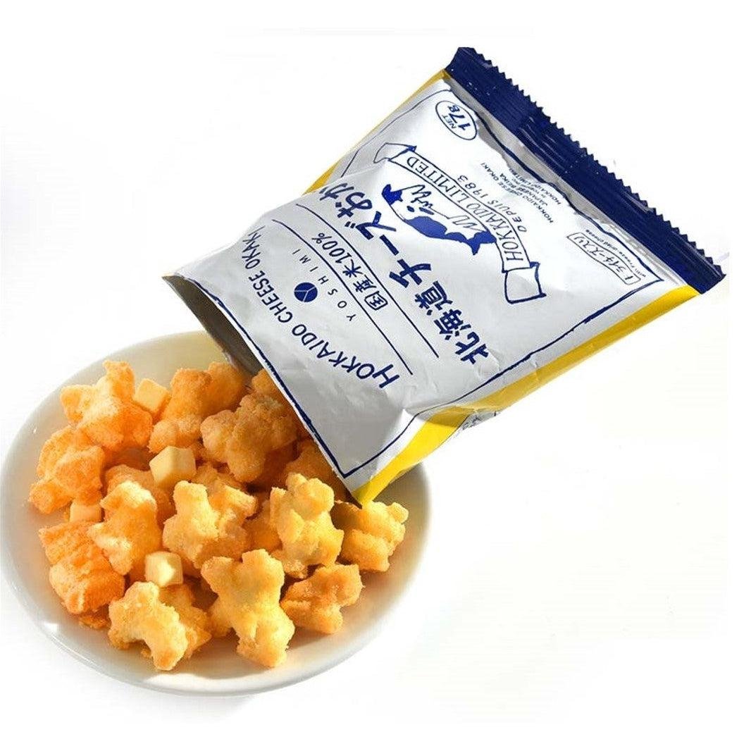 Yoshimi Hokkaido Cheese Okaki Cheesy Rice Crackers 102g