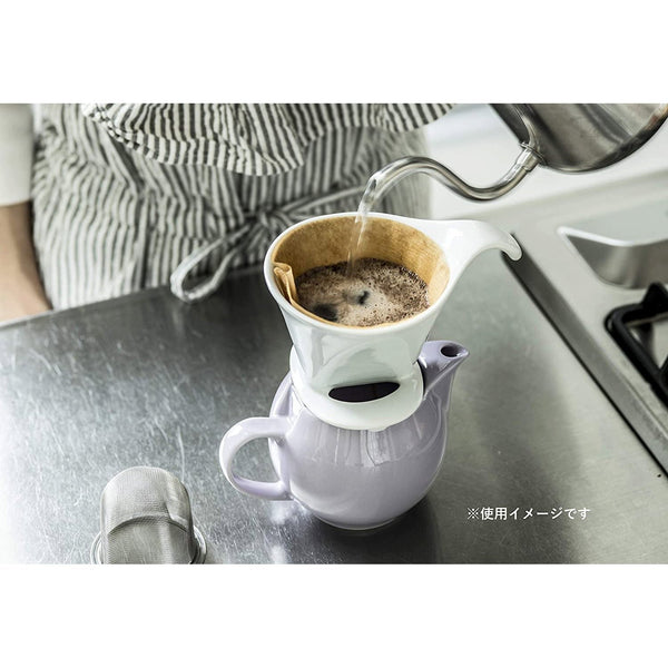 Zero Japan Hand Crafted Minoyaki Pottery Pour Over Coffee Dripper 3~4 Cups