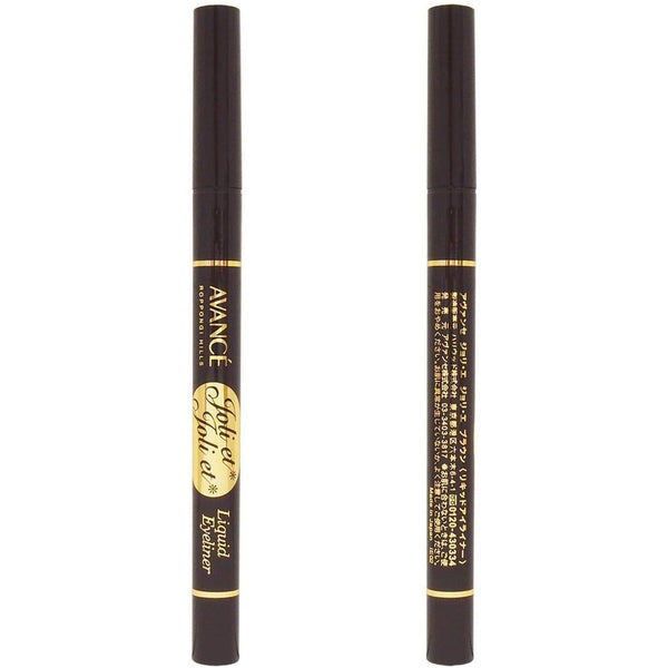 Avance Joli et Joli et Liquid Eyeliner Waterproof Brown 0.6ml
