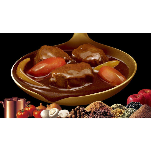 Glico Zeppin Japanese Curry Roux Blocks Medium-Hot 175g