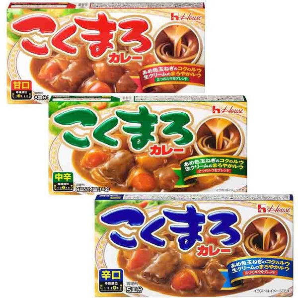 P-3-HOUS-KOKCUR-H140-House Foods Kokumaro Japanese Curry Roux Sauce Hot 140g.jpg
