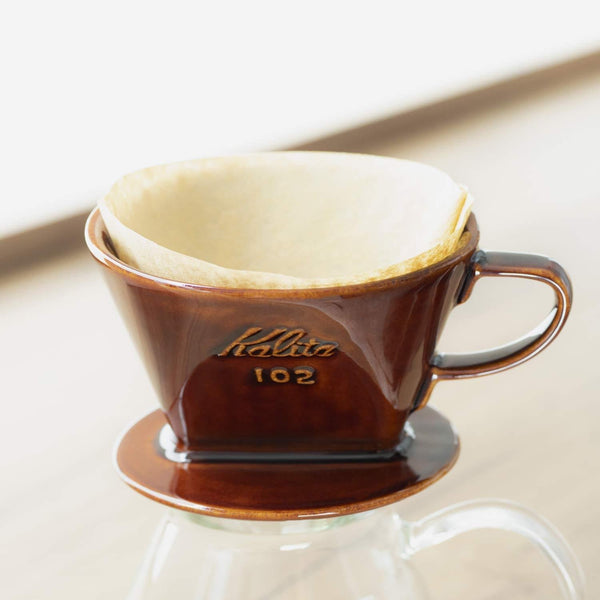 P-3-KALI-DRIPER-BR102-Kalita Ceramic Coffee Dripper 102 Brown.jpg